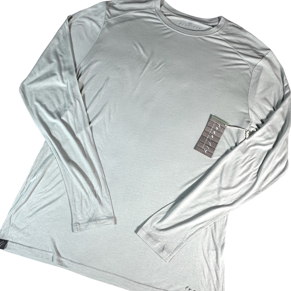 Free Fly Bamboo Lightweight Long Sleeve NWT Men XL Sage Performance Shirt